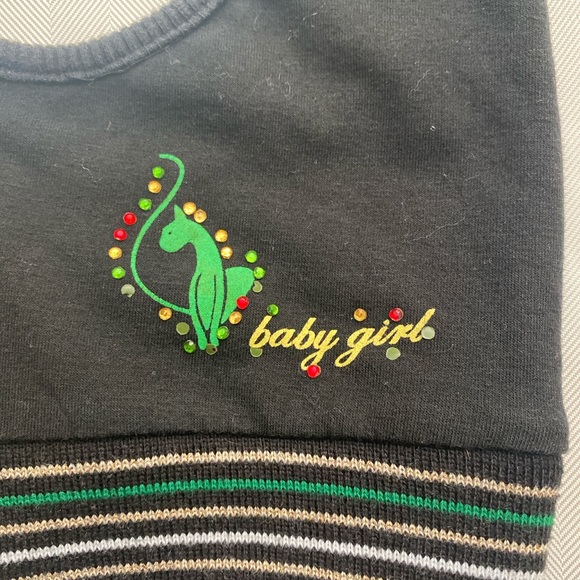 y2k baby girl tank top with hood - Picture 3 of 4